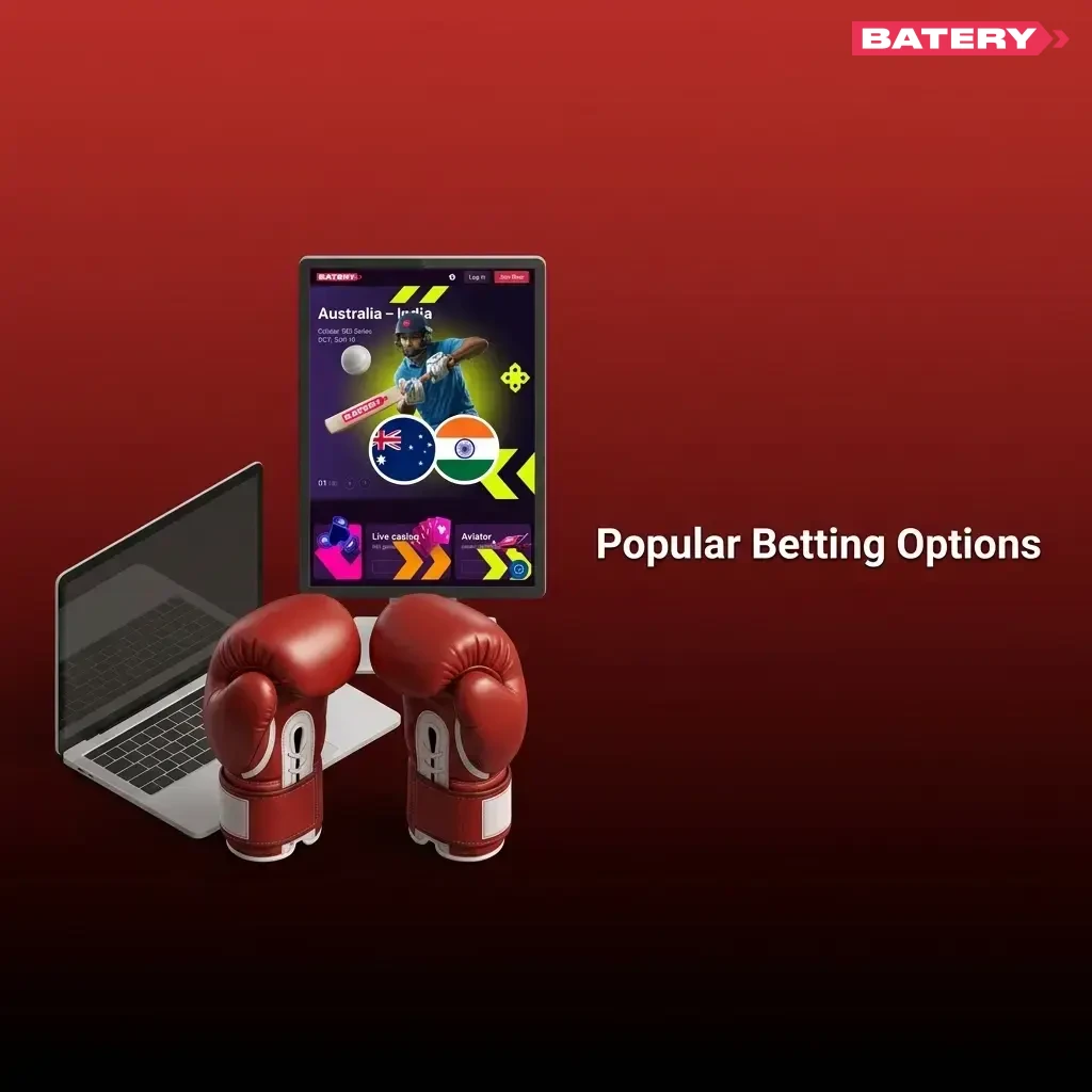 BateryBet popular betting options for casual and experienced bettors with varied formats