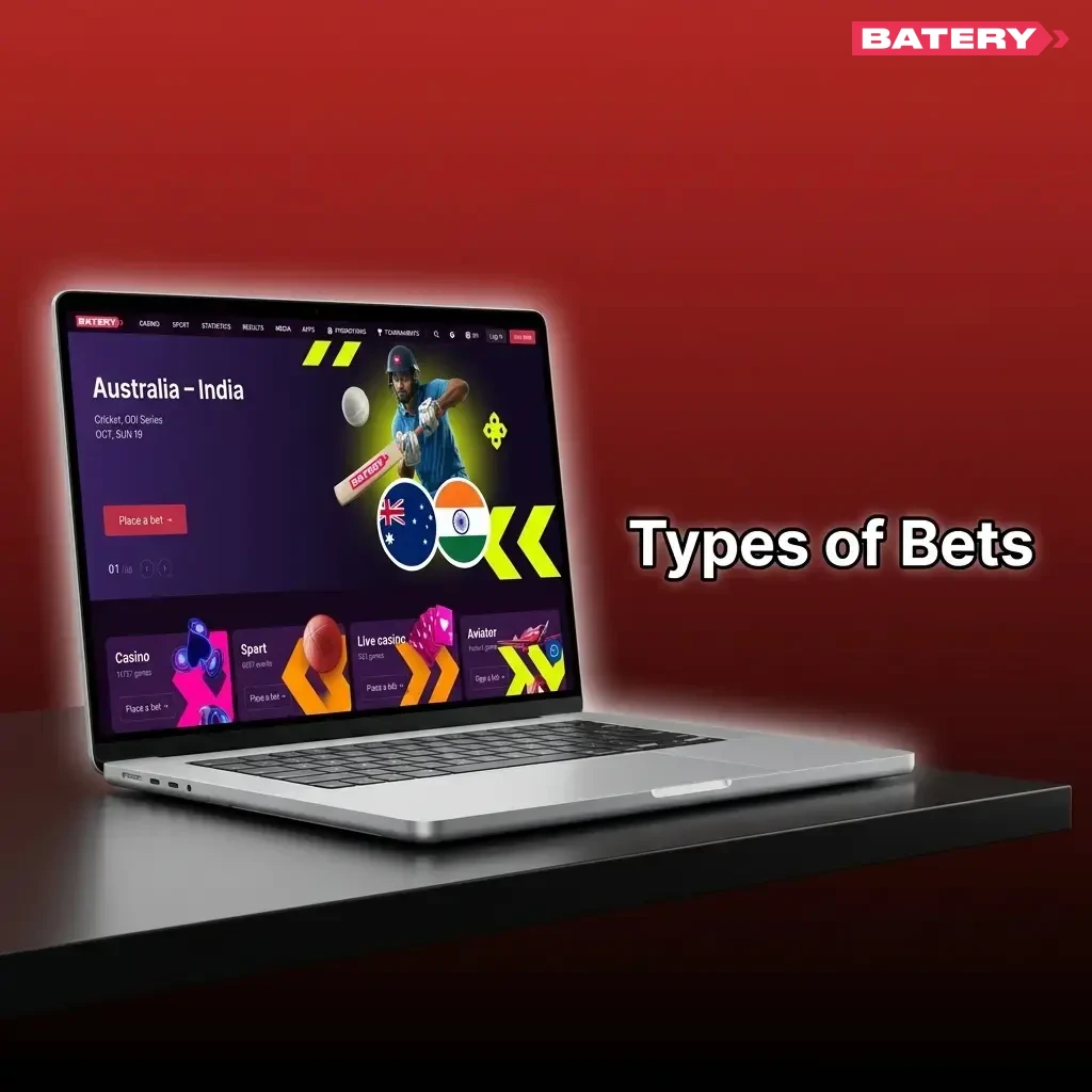 BateryBet bet types explained: Single, Express Accumulator, and System bets for all experience levels and risk appetites
